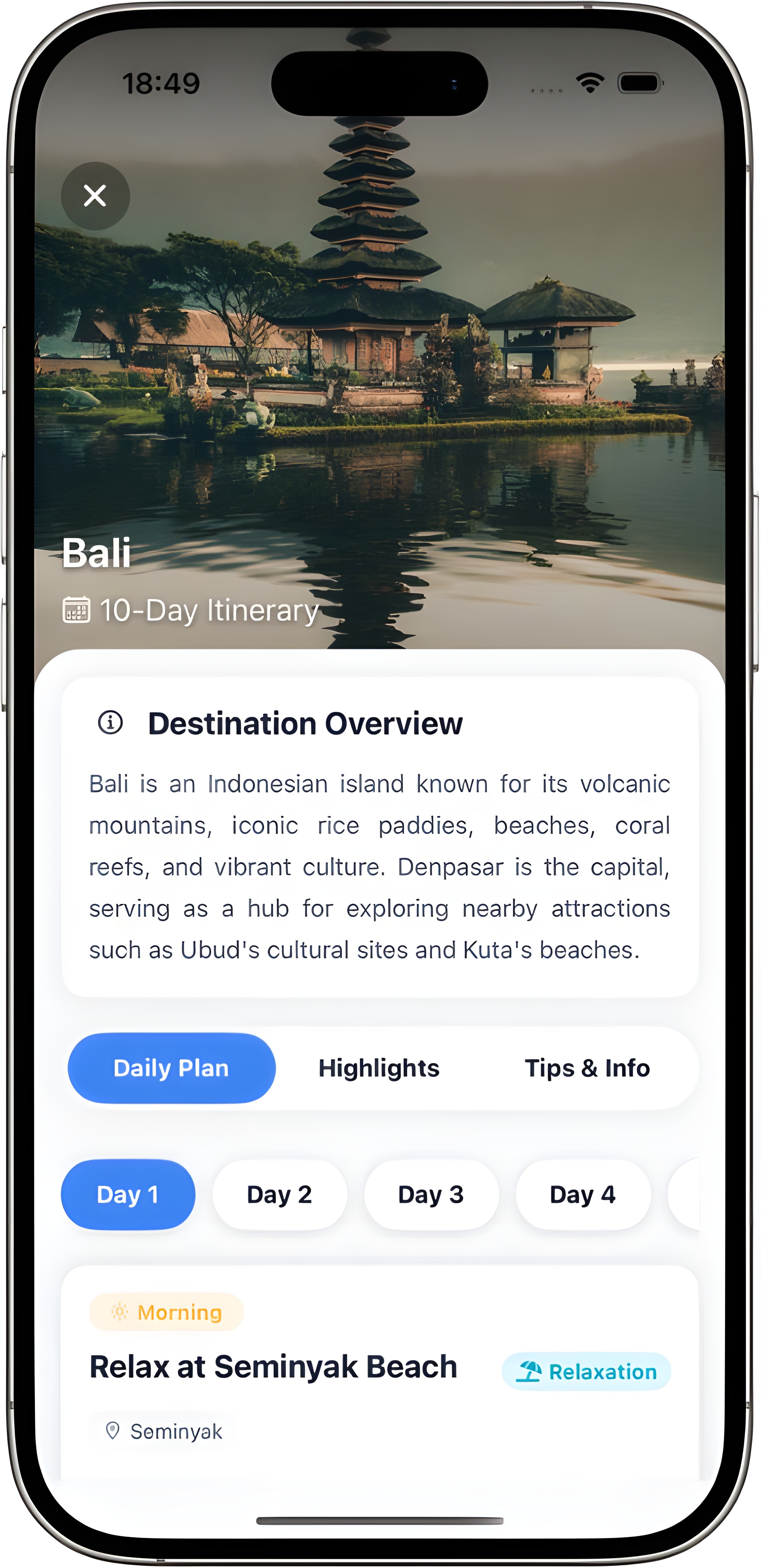 AI Travel Planning